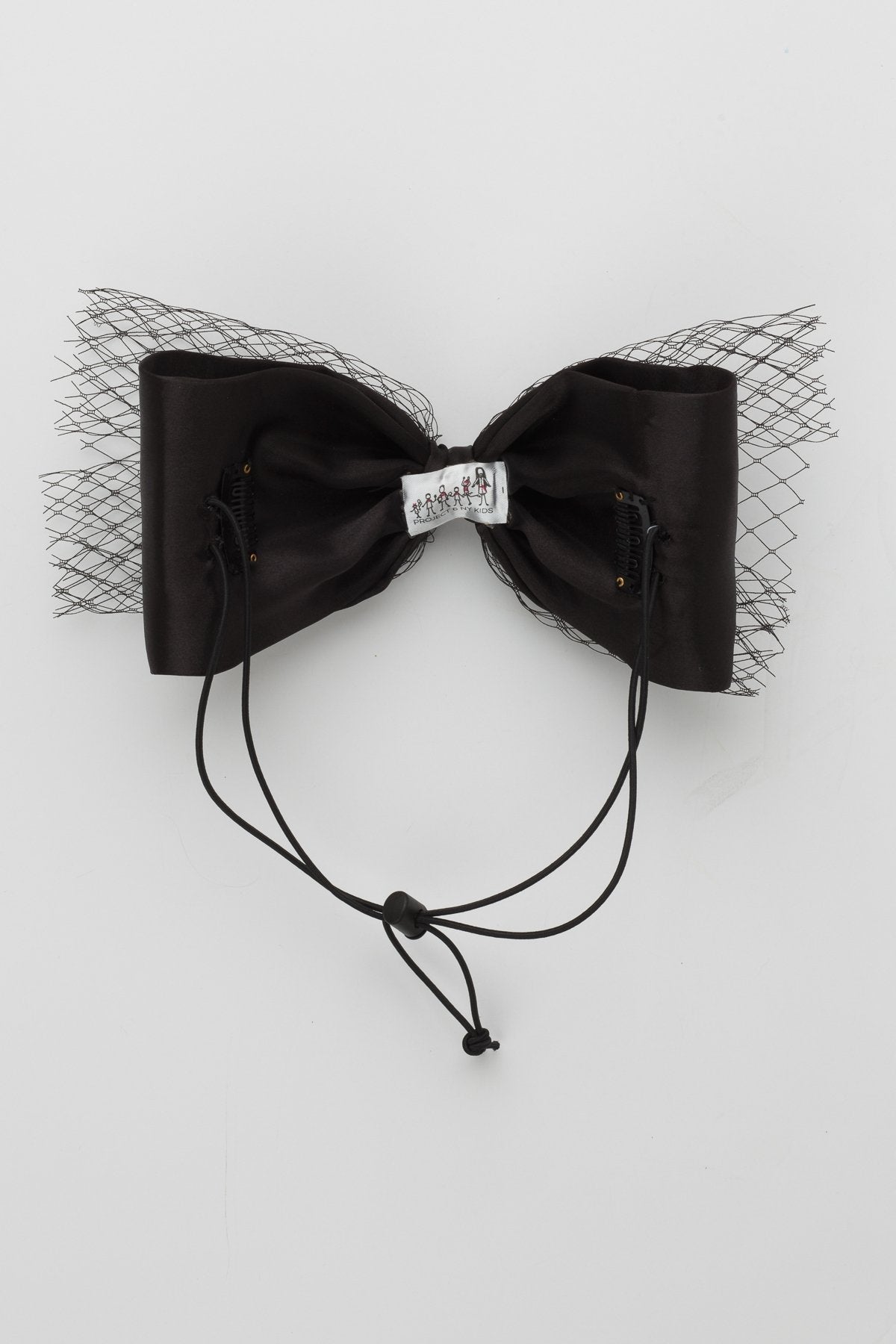 Avant Garde Bow Grand - Black - PROJECT 6, modest fashion
