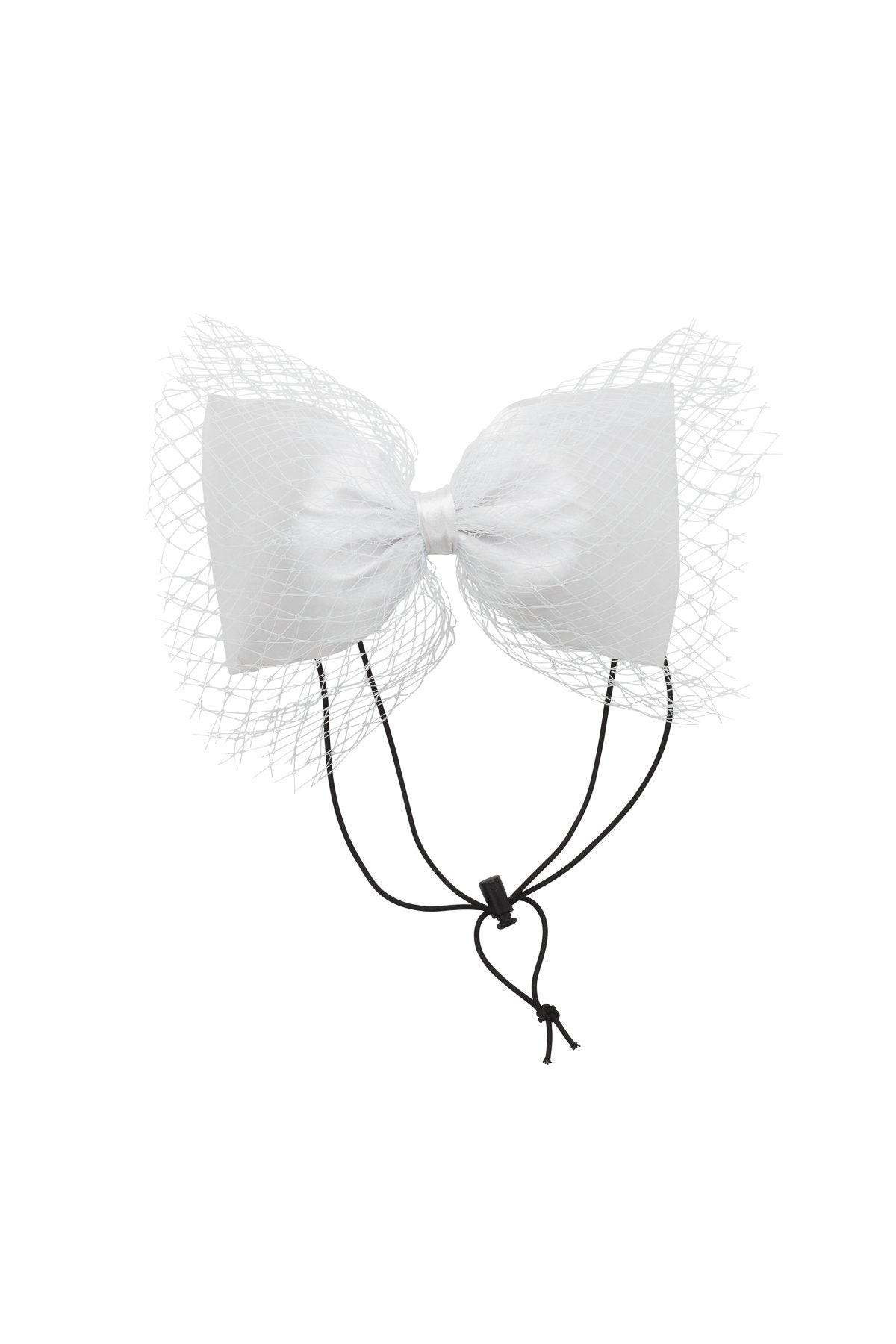 Avant Garde Bow Grand - White - PROJECT 6, modest fashion