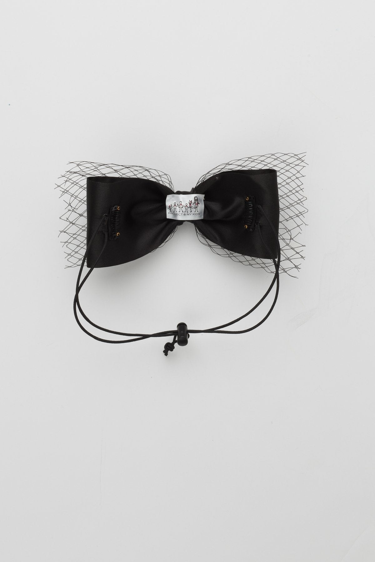 Avant Garde Bow Petit - Black - PROJECT 6, modest fashion