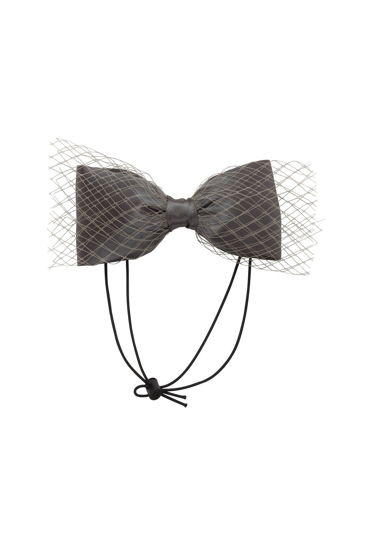 Avant Garde Bow Petit - Charcoal - PROJECT 6, modest fashion