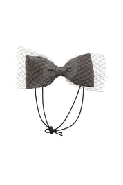 Avant Garde Bow Petit - Charcoal - PROJECT 6, modest fashion