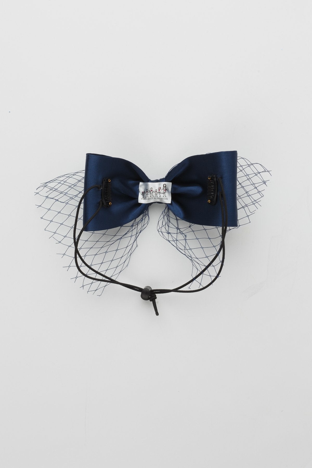 Avant Garde Bow Petit - Navy - PROJECT 6, modest fashion