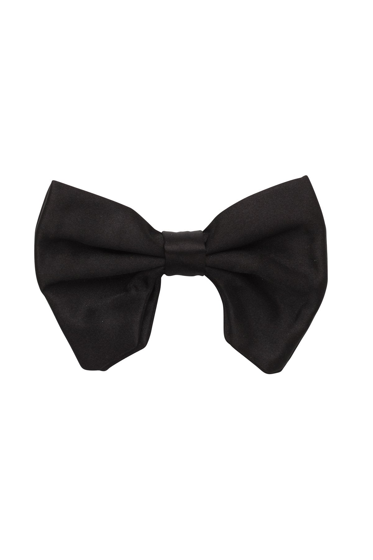 Avant Garde Bowtie - Black Satin - PROJECT 6, modest fashion