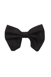 Avant Garde Bowtie - Black Satin - PROJECT 6, modest fashion