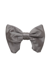 Avant Garde Bowtie - Charcoal Satin - PROJECT 6, modest fashion