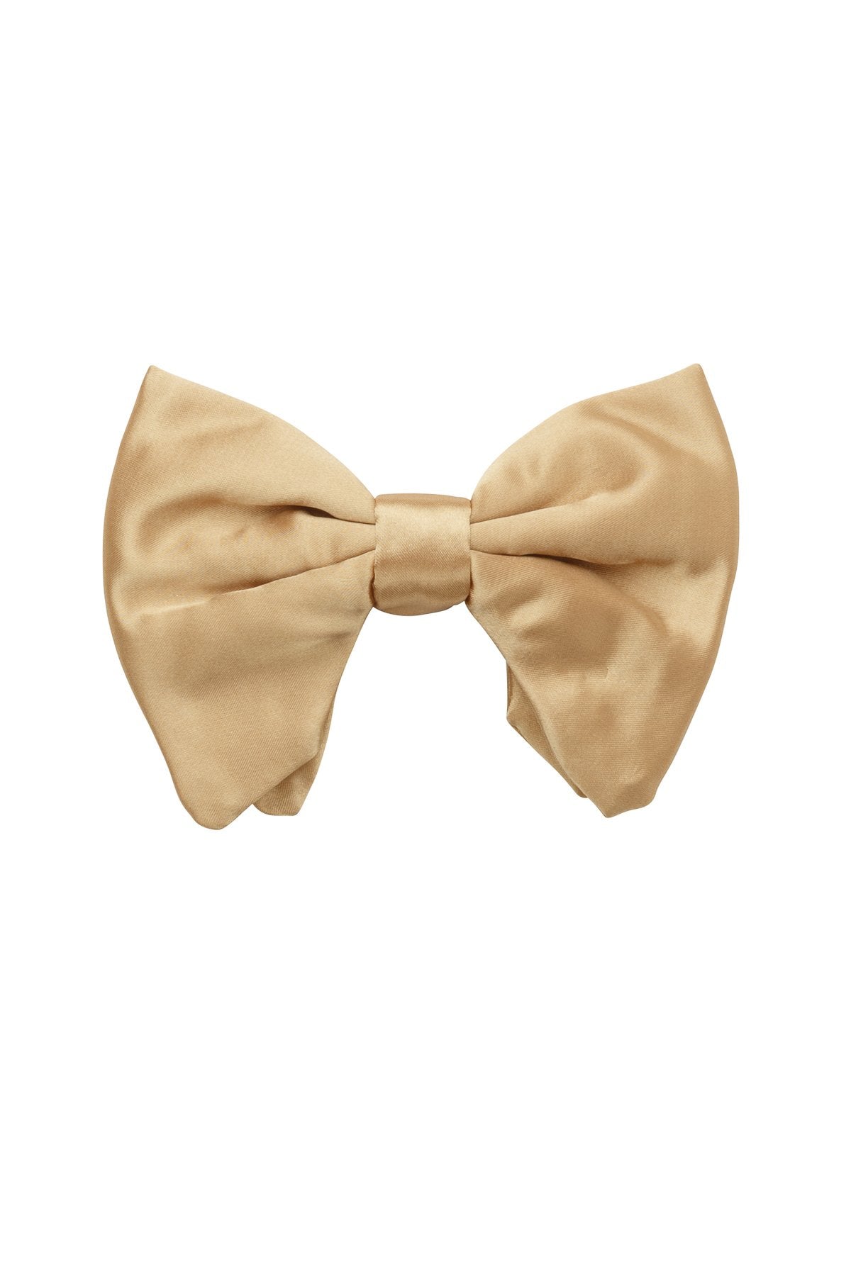 Avant Garde Bowtie - Gold Satin - PROJECT 6, modest fashion