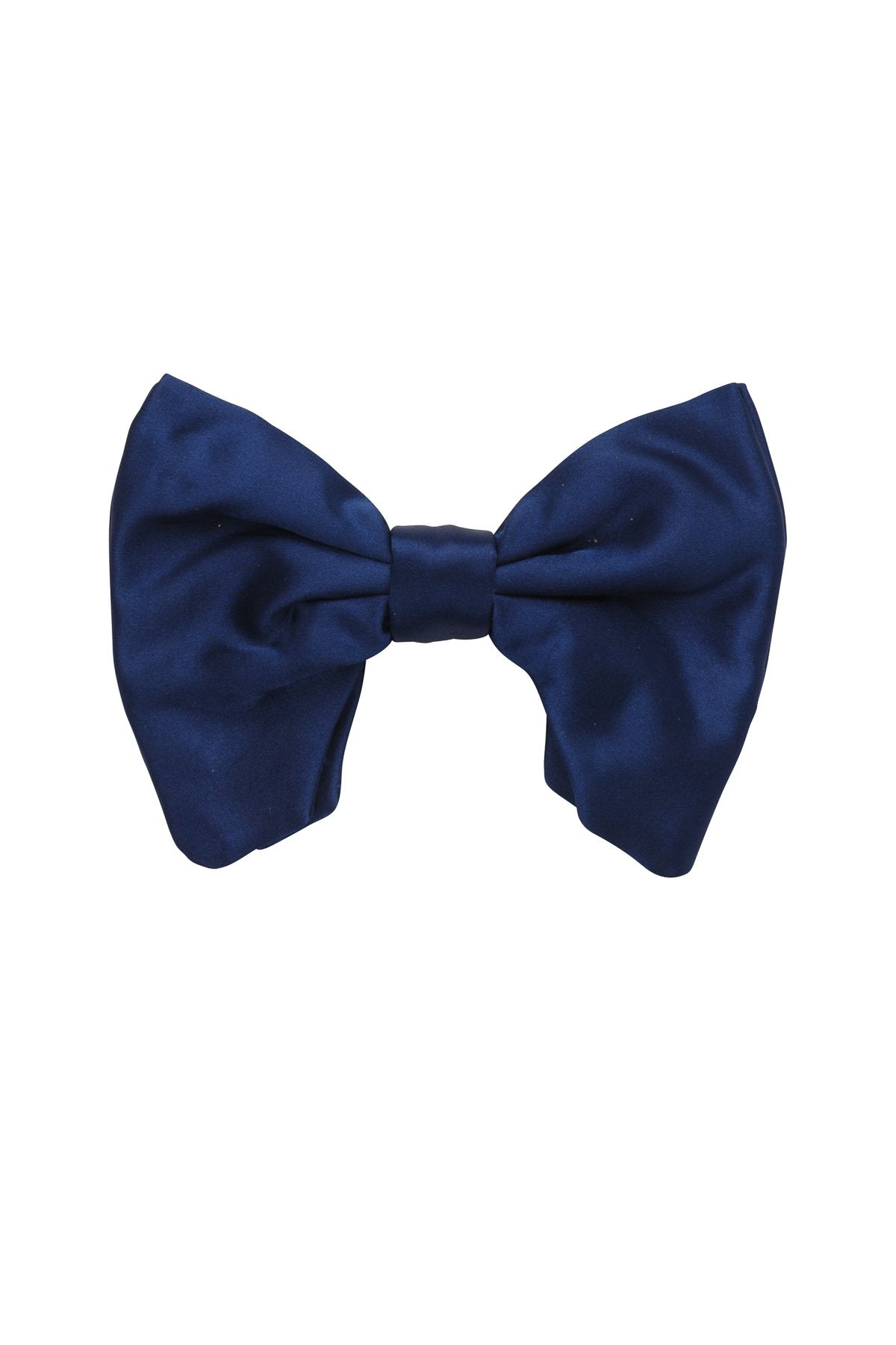 Avant Garde Bowtie - Navy Satin - PROJECT 6, modest fashion