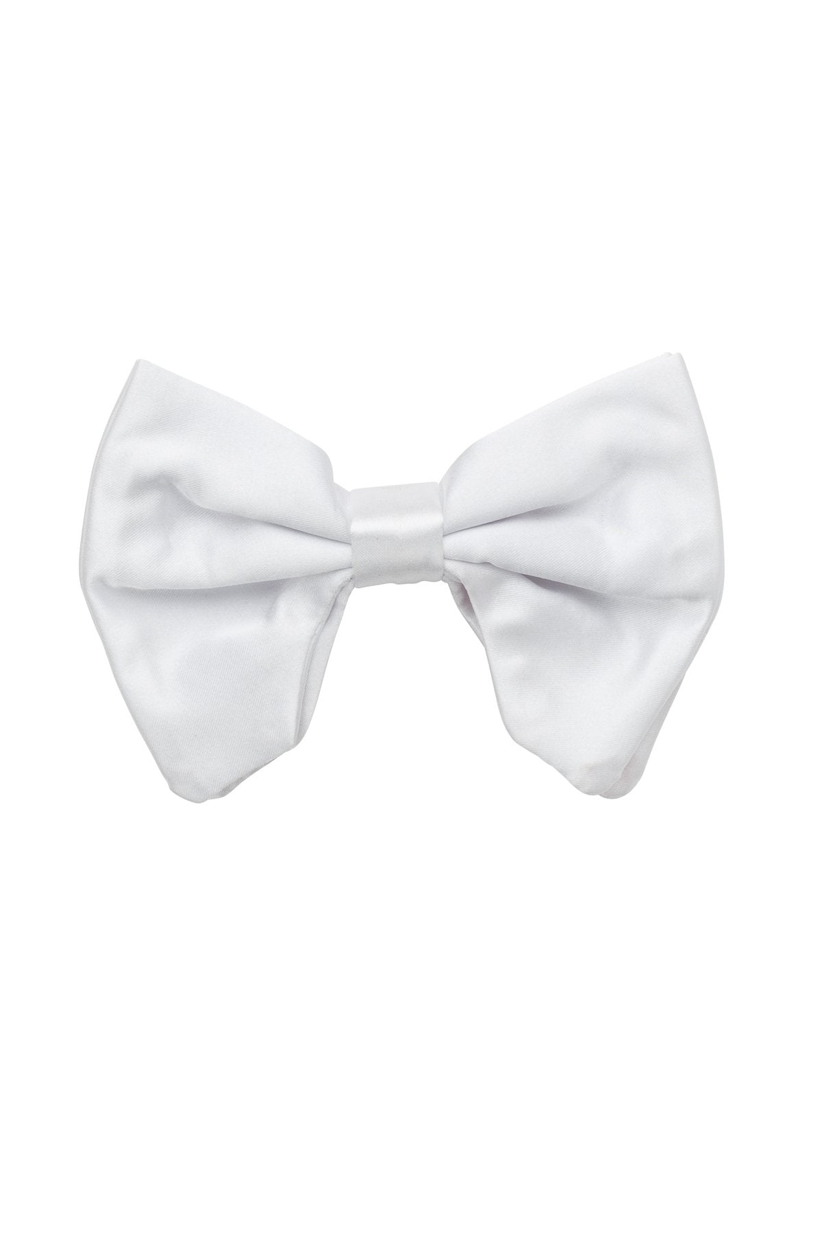 Avant Garde Bowtie - White Satin - PROJECT 6, modest fashion
