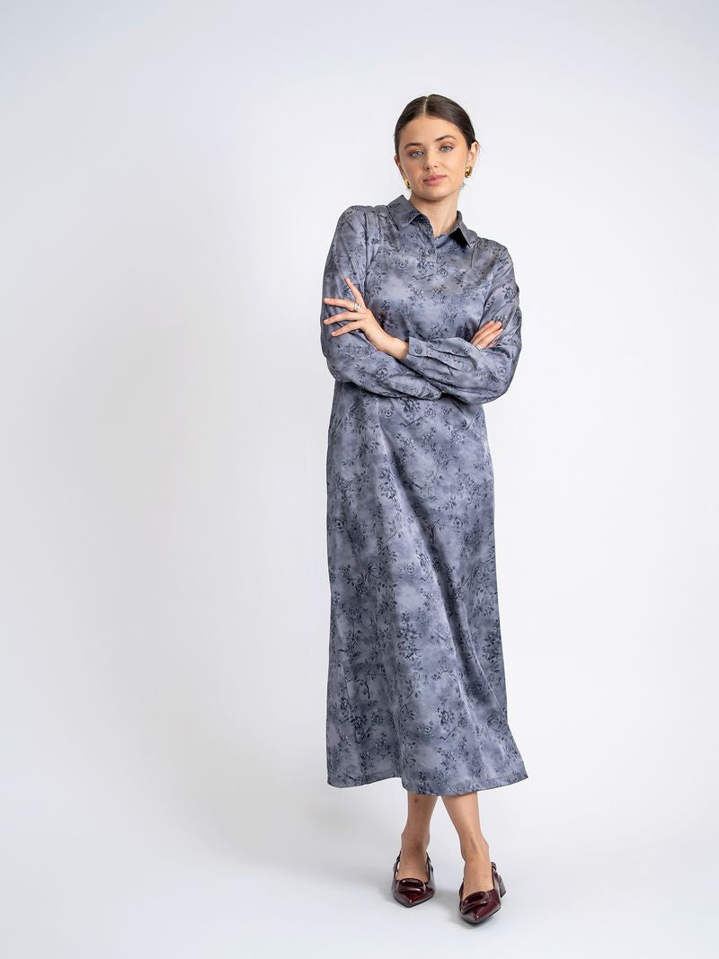 Teen Satin Printed Jumper With Top 2pc Set