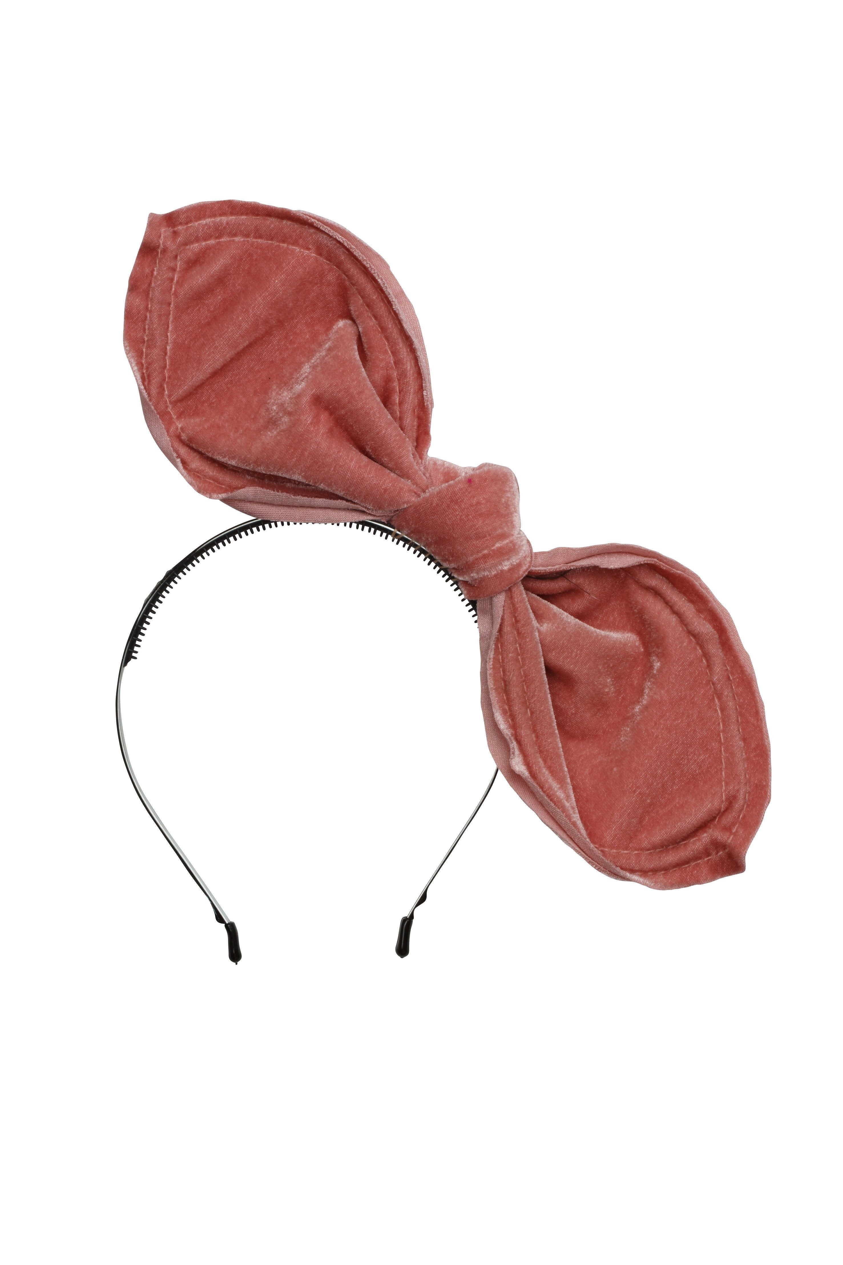 Bubble Ear - Deep Blush Velvet