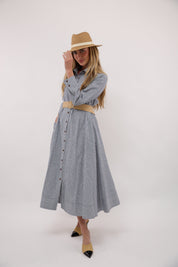 KLJ Pinstripe Dress
