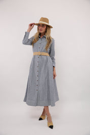 KLJ Pinstripe Dress
