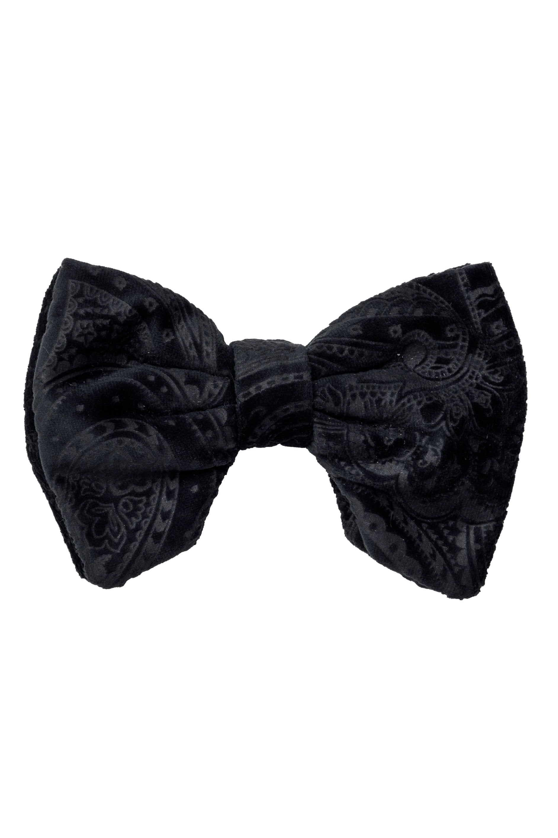 Beauty_The_Beast_Suede_Paisley_Bowtie_-_Clip_-_black_Paisely_Suede_-IMG_6632_a5173682-ba34-4181-8f07-561ff41fb68b.jpg