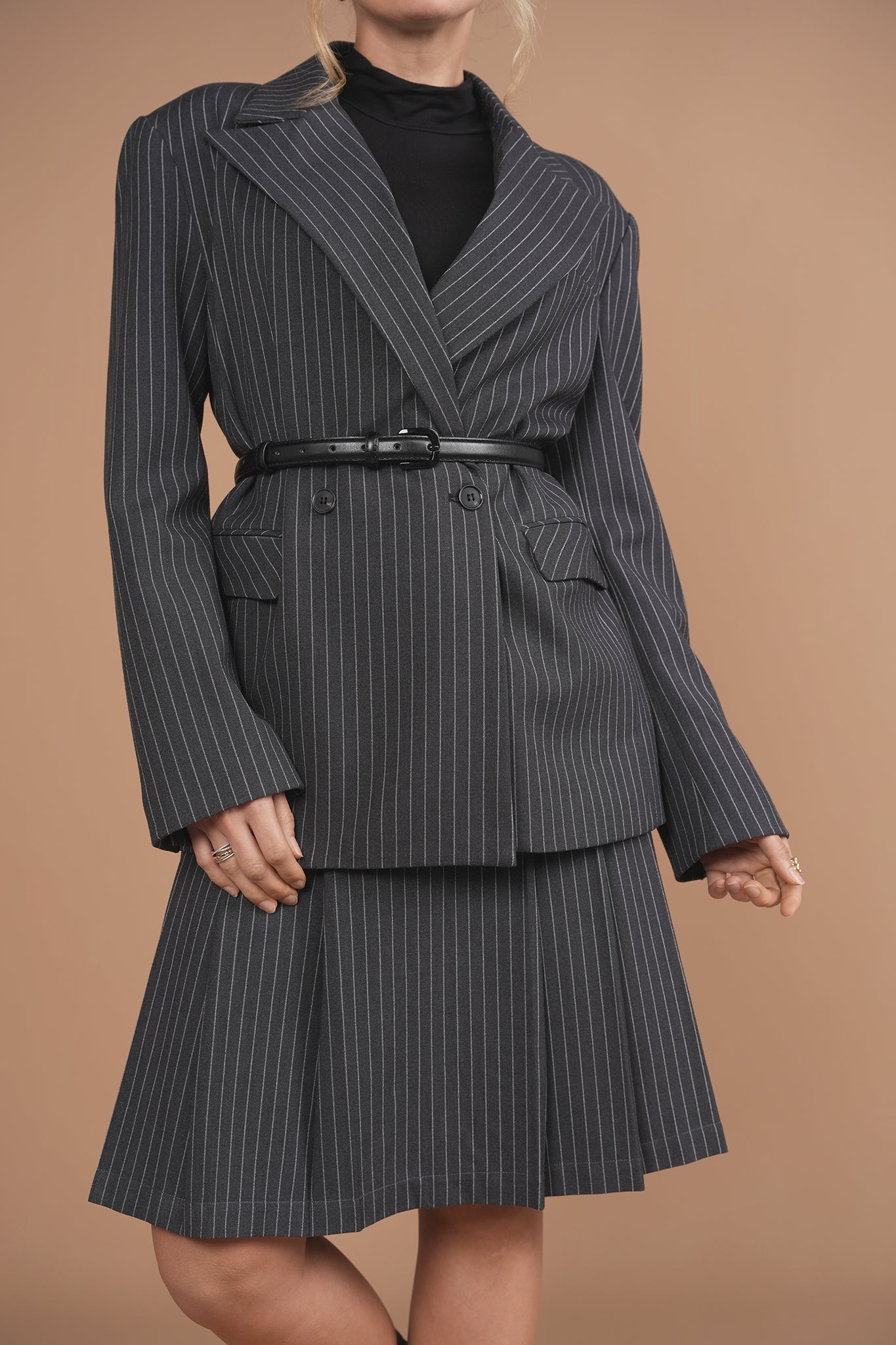 Bliss Blazer Pinstripe