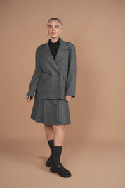 Bliss Blazer Plaid