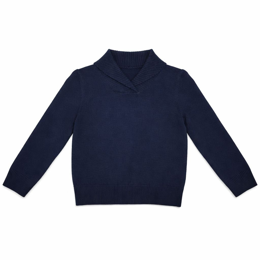 Floral Shabbat Knit Top - Boys