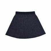 Knit Pinstripe Skirt