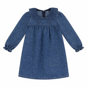 Crochet Denim Dress