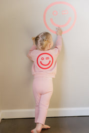 Embossed Smiley Sweatset