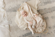 Piped Scalloped Footie
