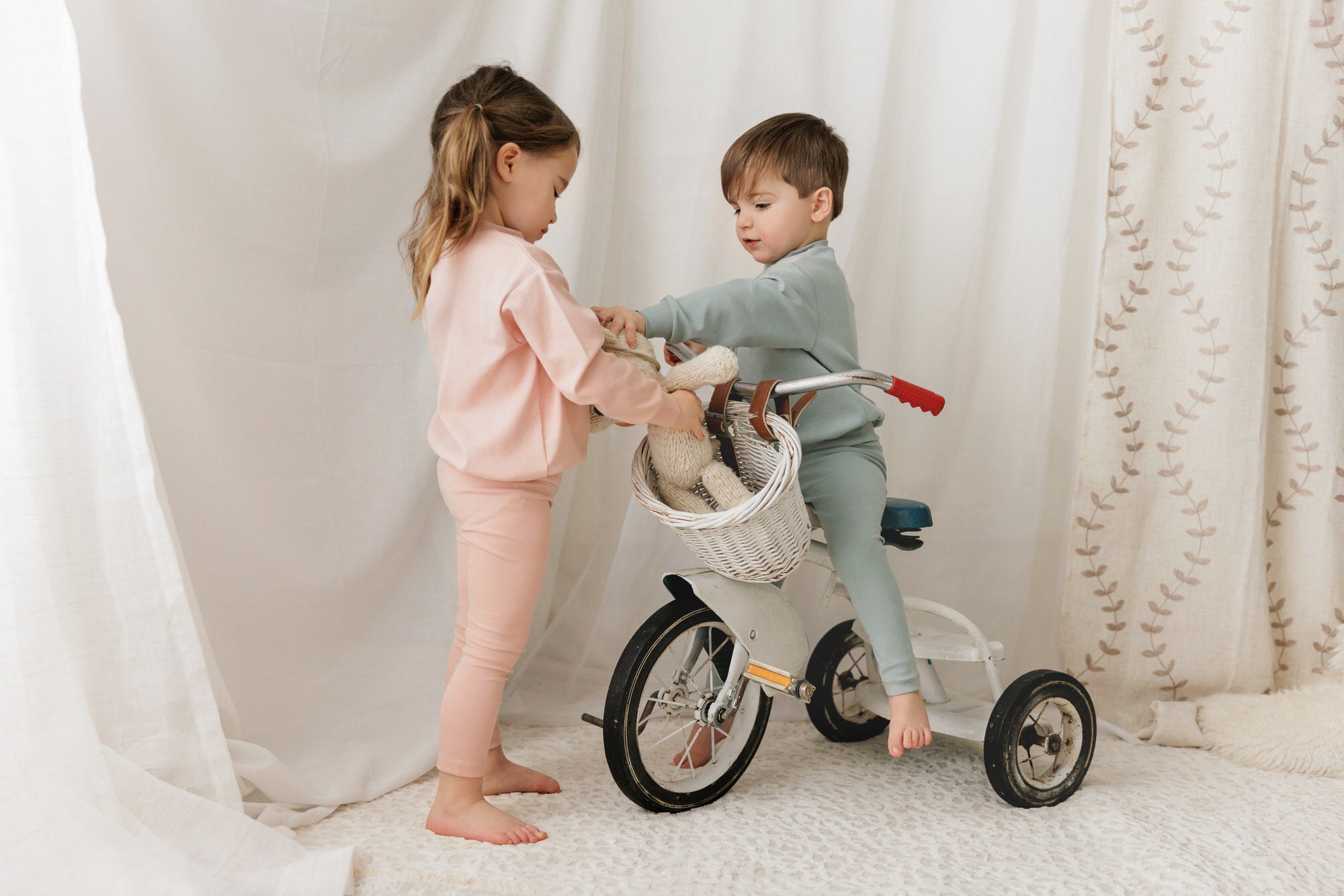 Embroidered Bike Sweatset