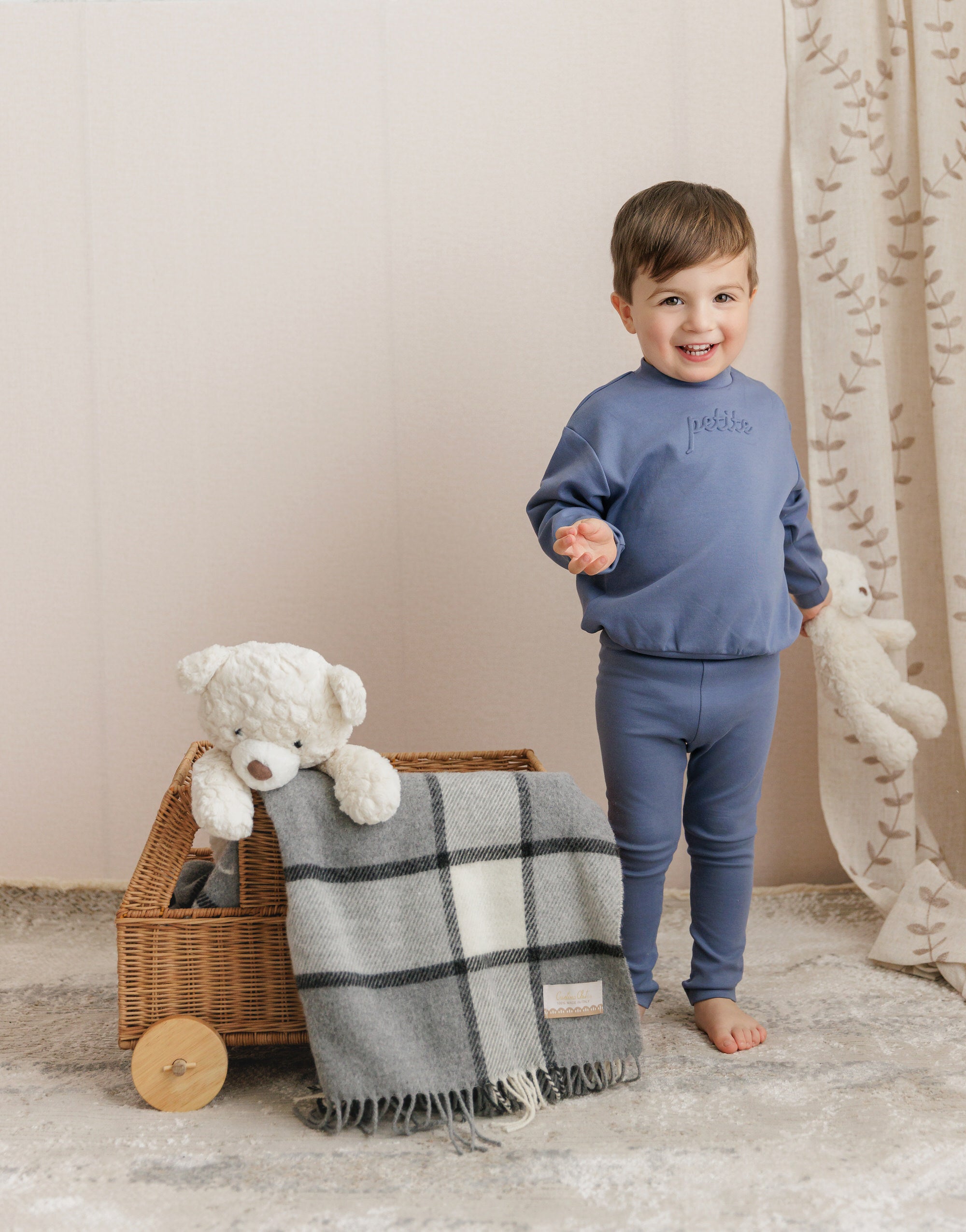 Embossed Petite Sweatset