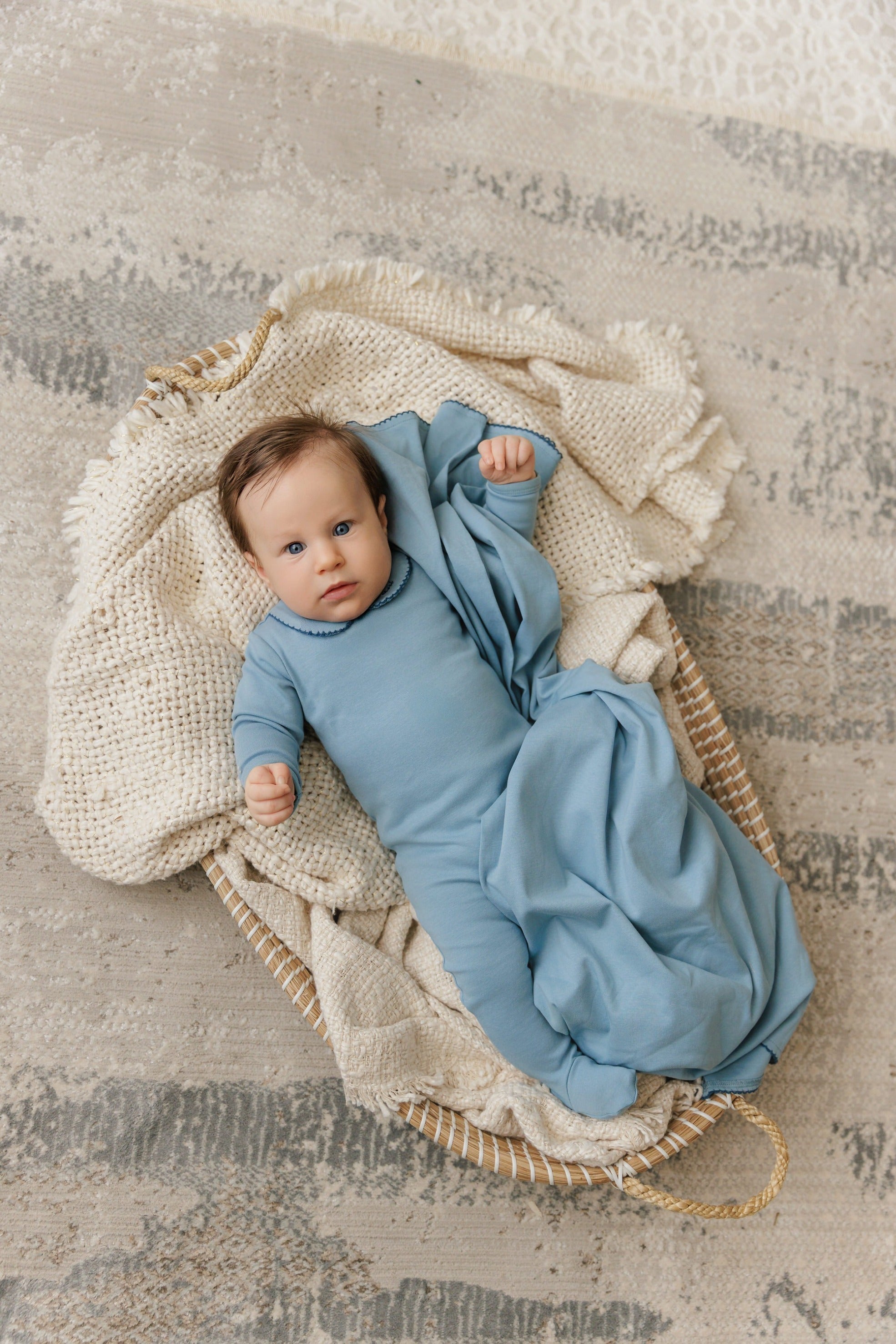 Collar Layette Set