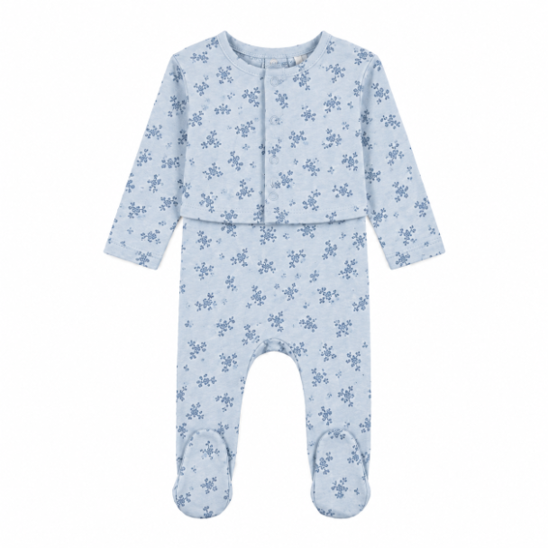 Floral Bloom Footie