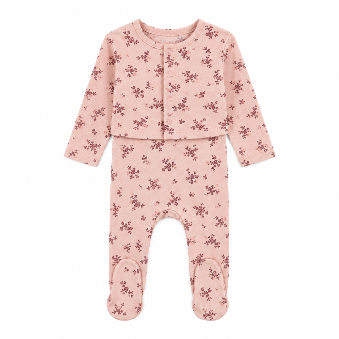 Floral Bloom Footie