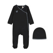 Piped Scalloped Footie Set