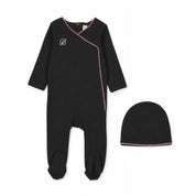 Piped Scalloped Footie Set
