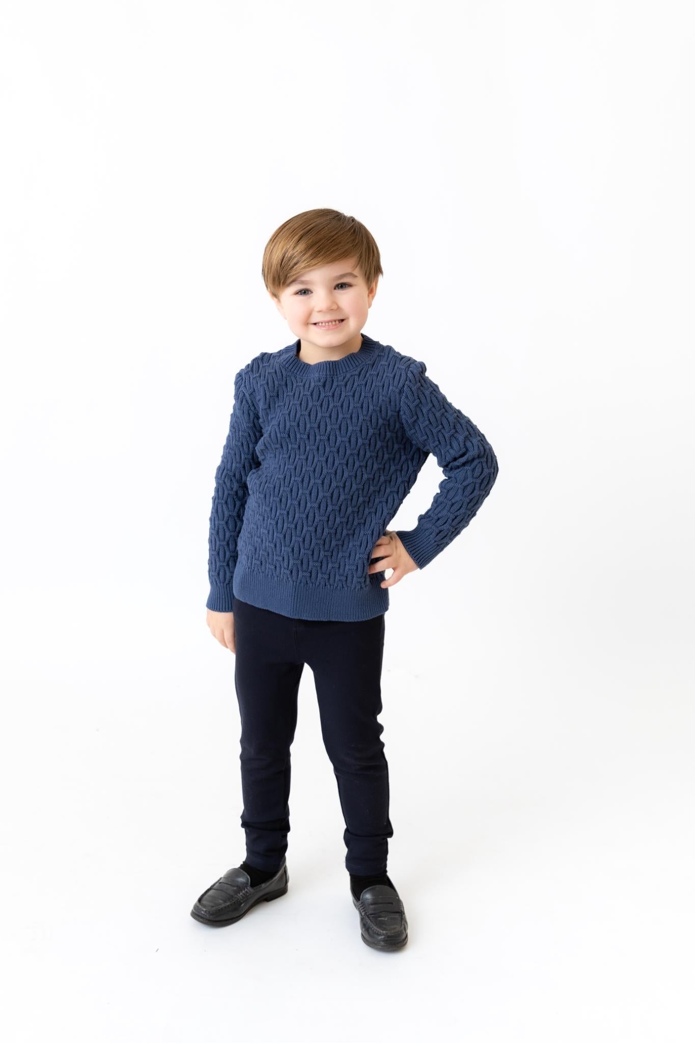 Textured Shabbos Knit Top