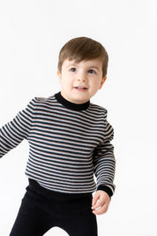 Multi Stripes Knit Top