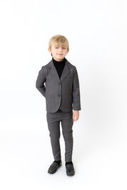 Pin Striped Blazer Set W/ Pants