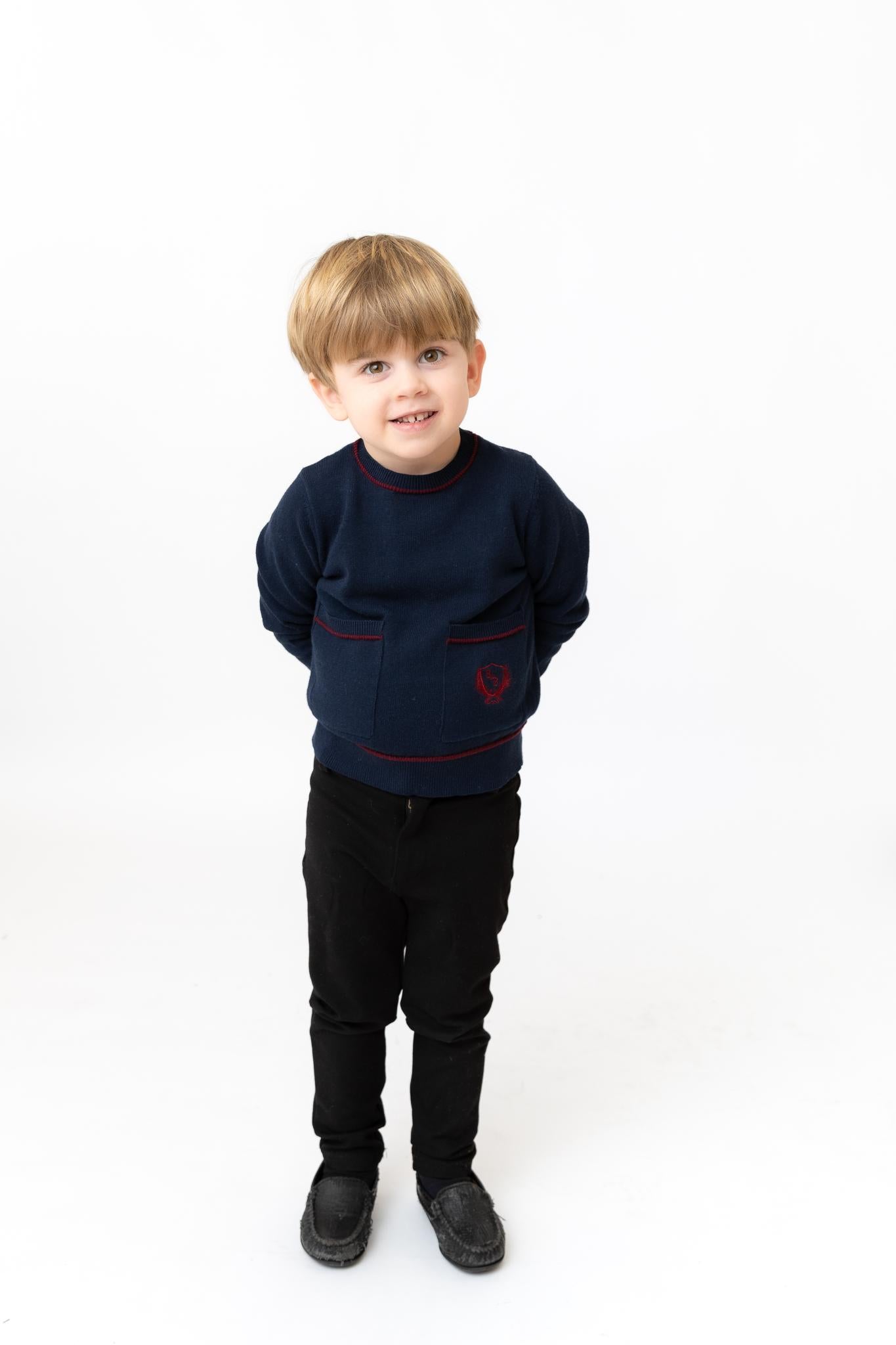 Embroidered Knit Top