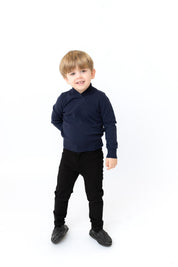 Floral Shabbat Knit Top - Boys