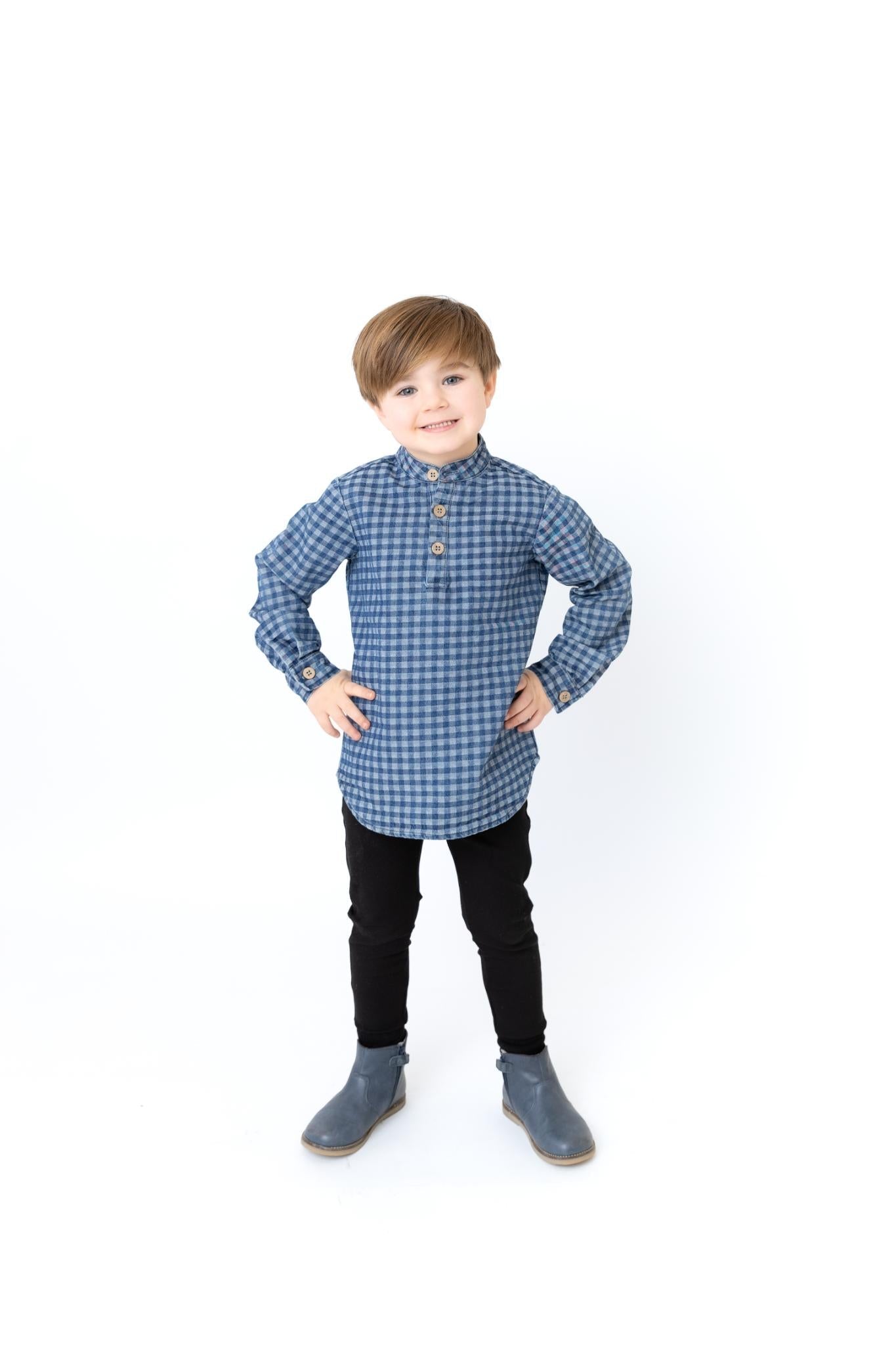 Gingham Shirt - Boys