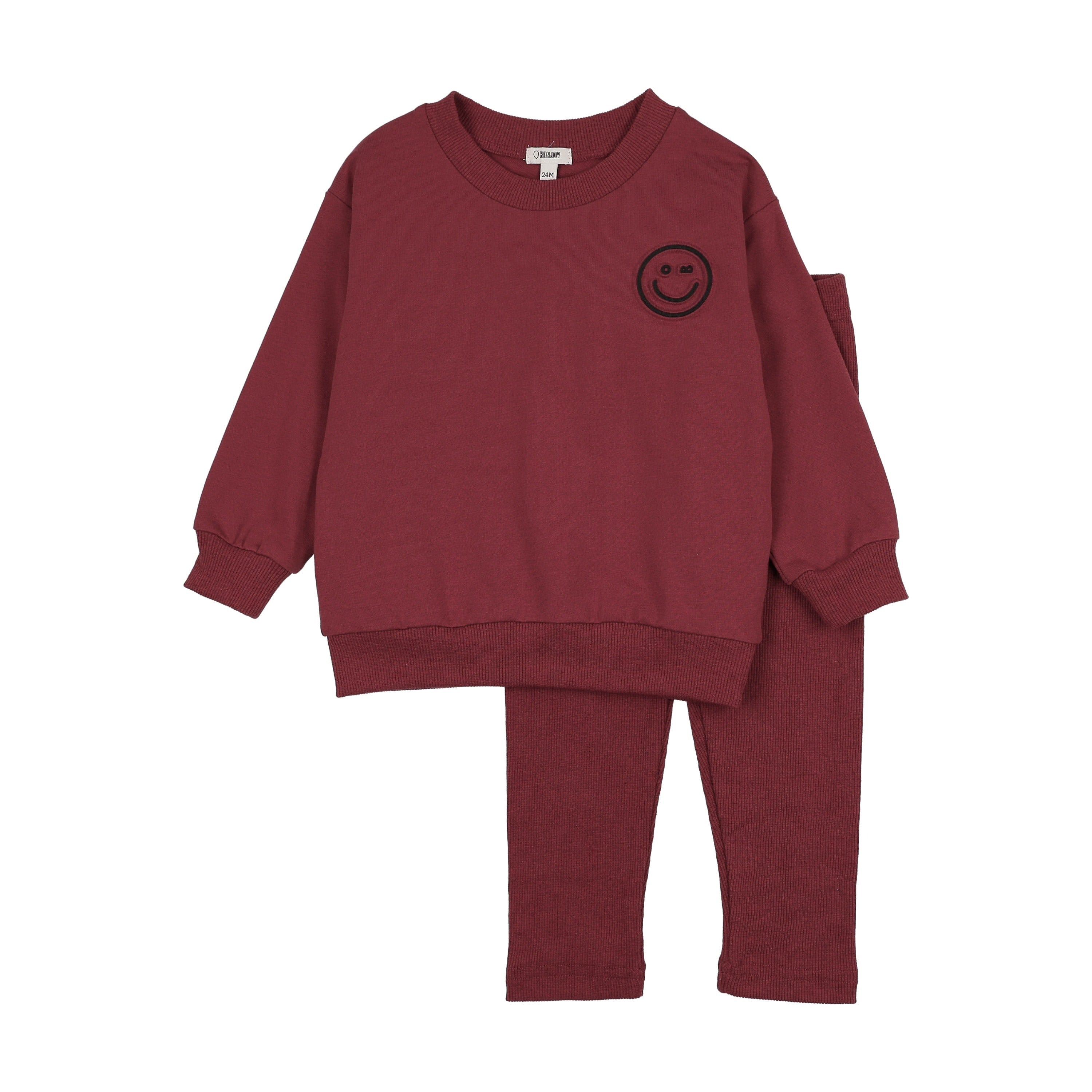 Embossed Smiley Sweatset