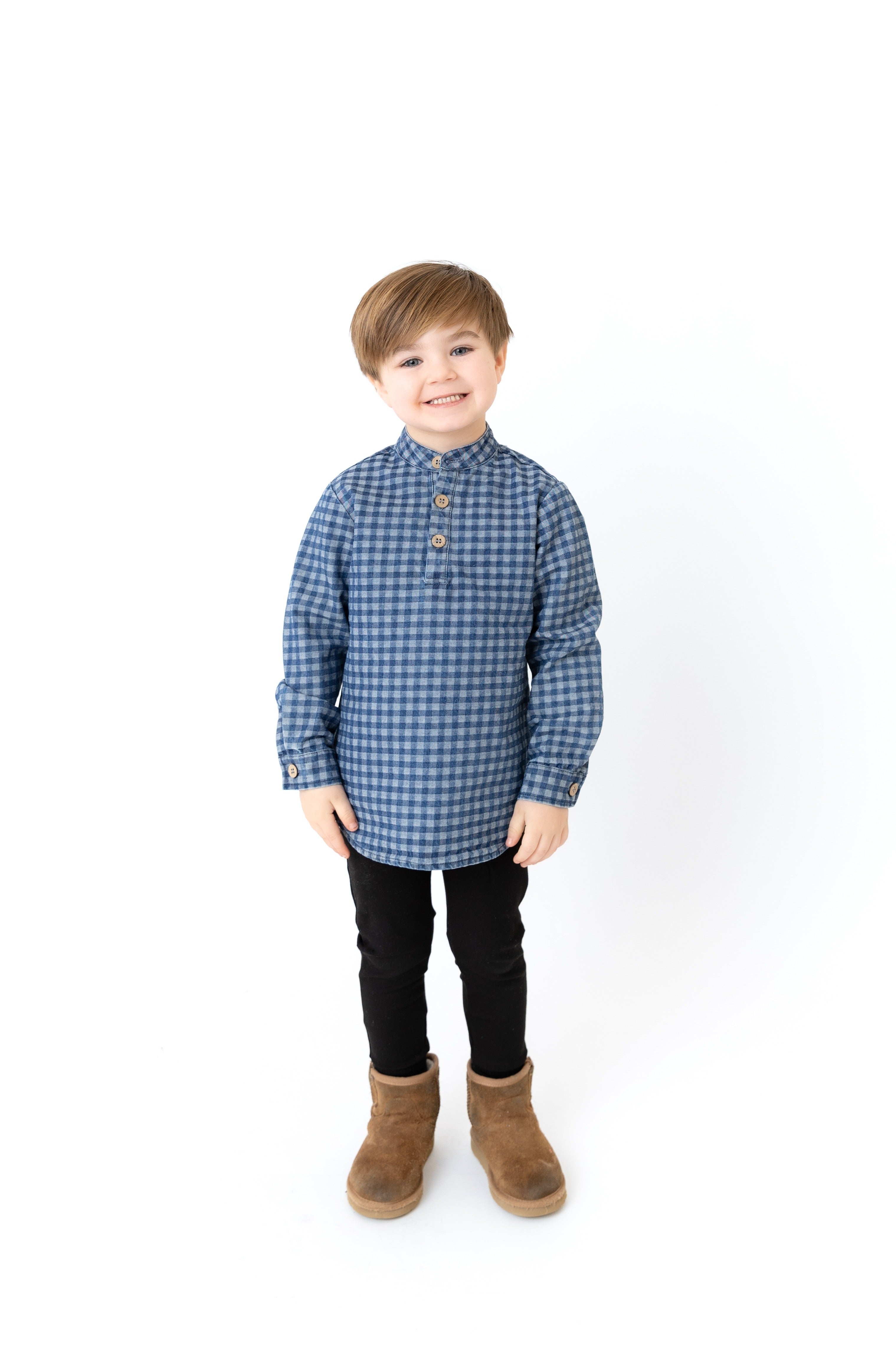 Gingham Shirt - Boys