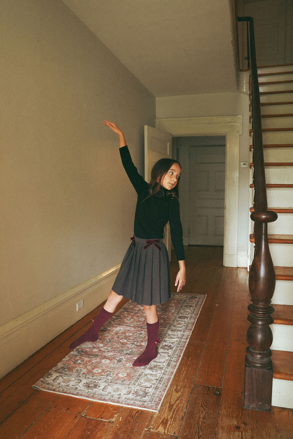 Velvet Bow Skirt