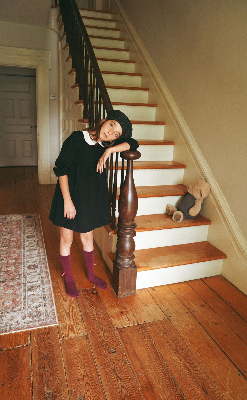Velvet Bow Dress