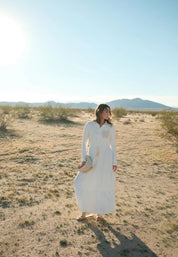 Linen Tassel Dress
