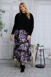 COSMO SKIRT PLUS - FLORAL
