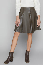 Concord Skirt in Cocoa