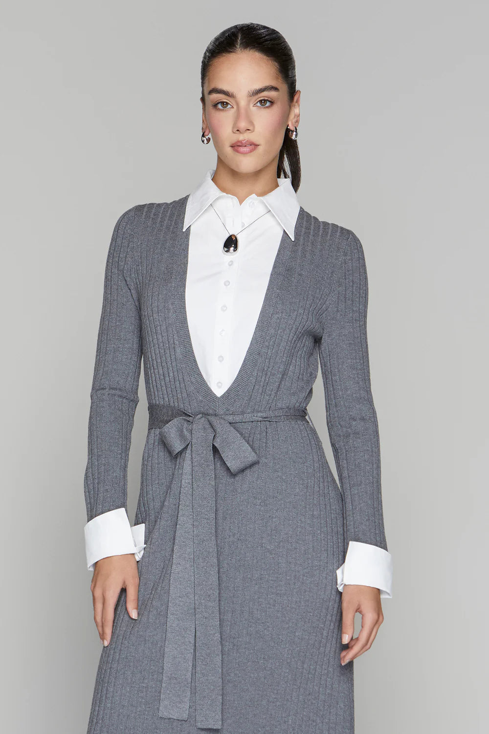 Hale Dress in Steel