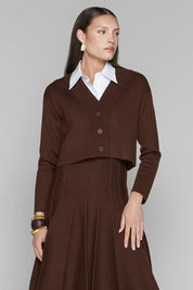 Calloway Cardigan in Maple