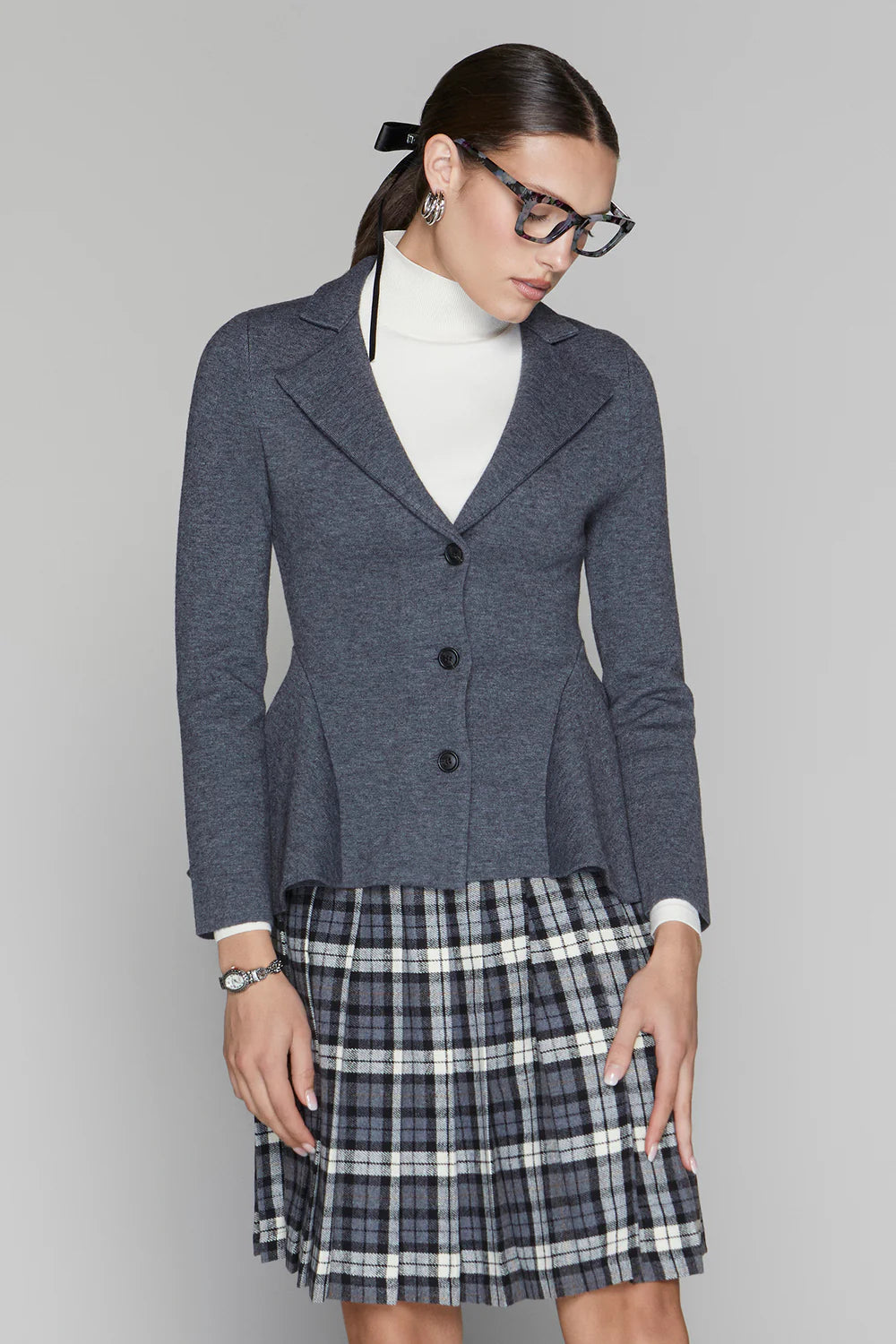 Beaumont Blazer in Steel