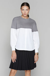 Ashby Sweater in Steel