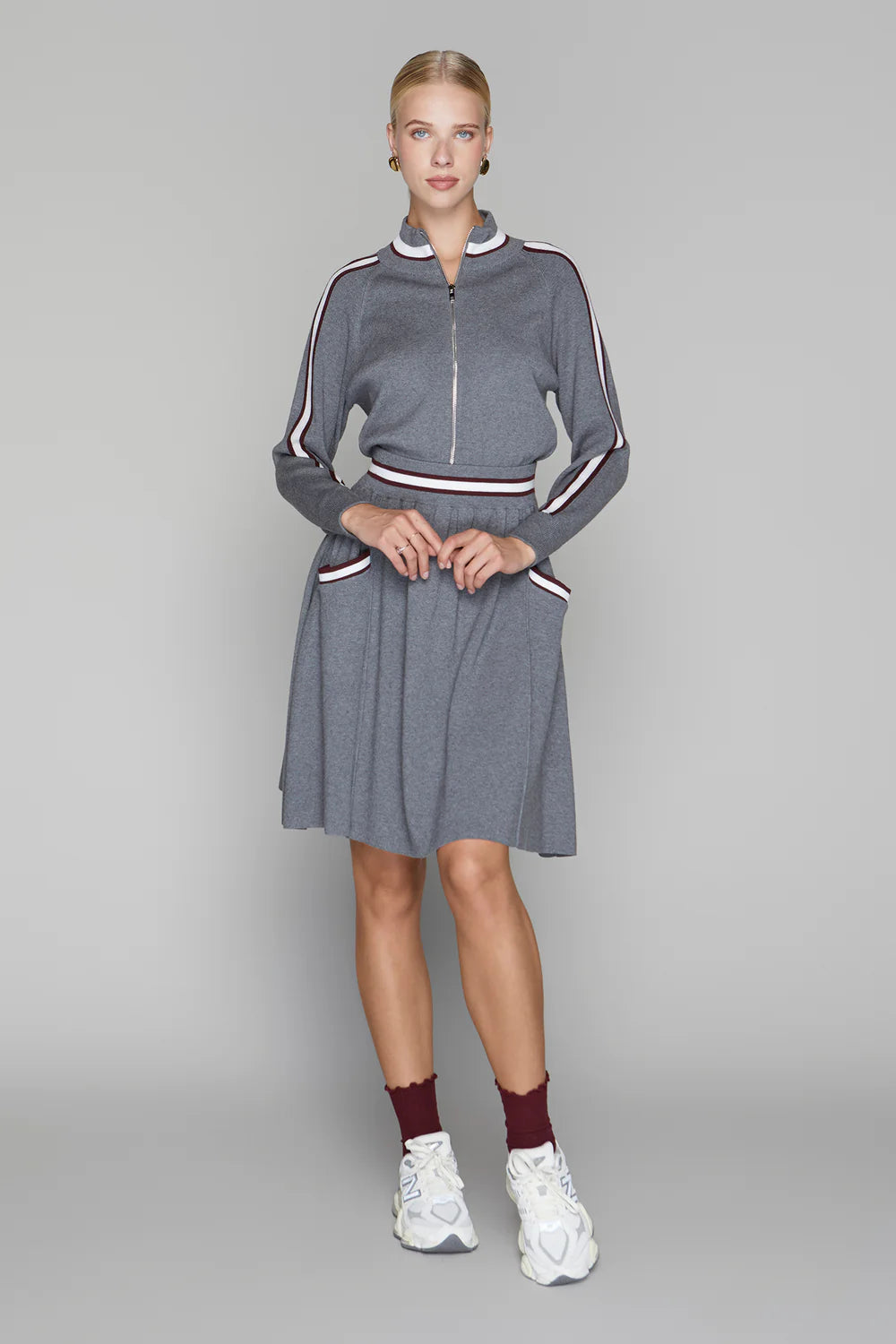 Everett Skirt in Steel