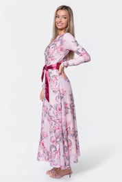 Florence Dress 53" (Ivory Flower)